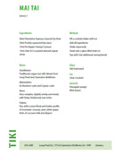 Rum Bums mai tai recipe from a rum lovers journal
