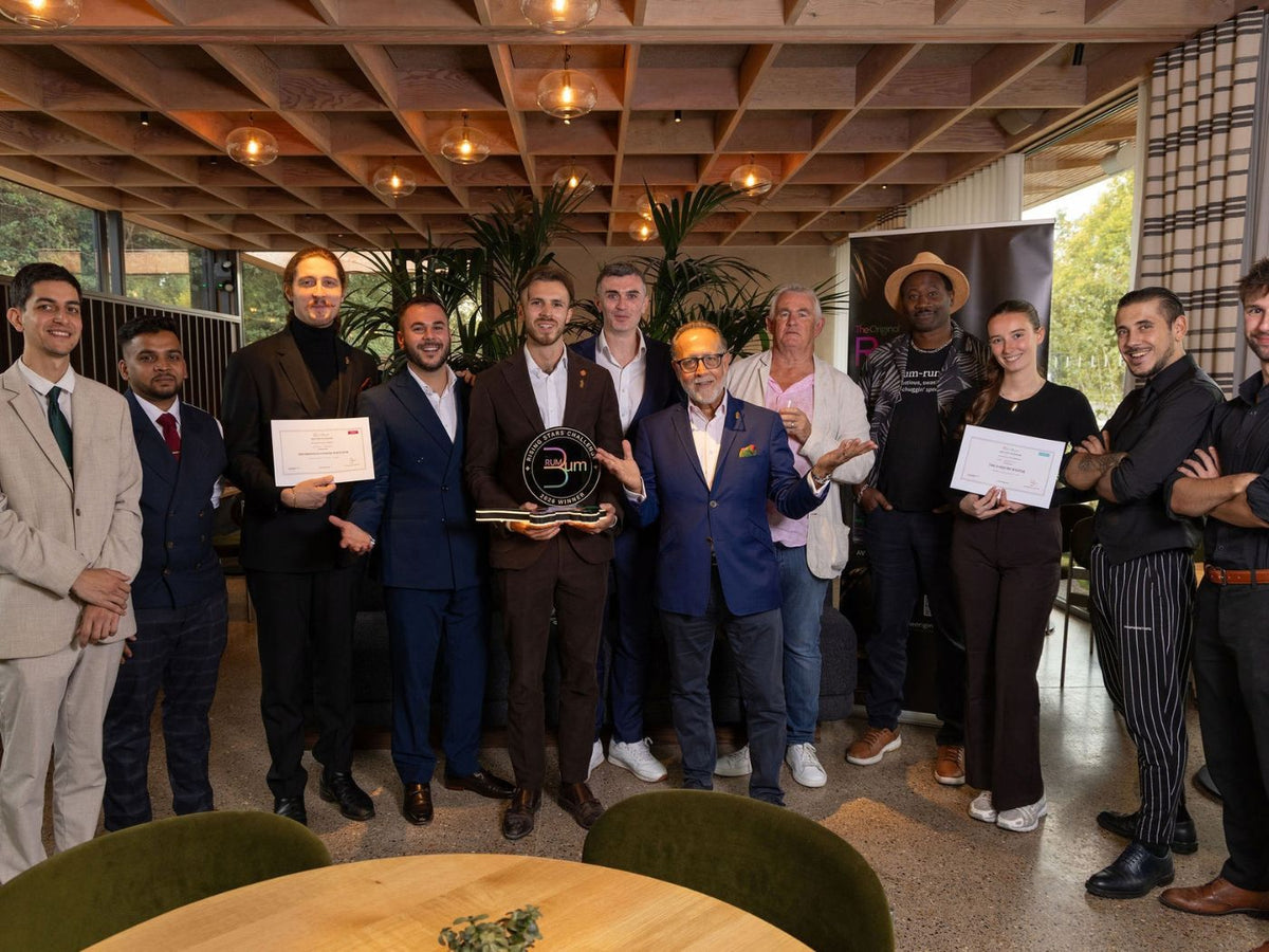 Rising Stars finalists, award winners, judges and Kevin Snook gather at The Braywood