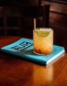 Rum cocktail served on A Rum Lover’s Journal